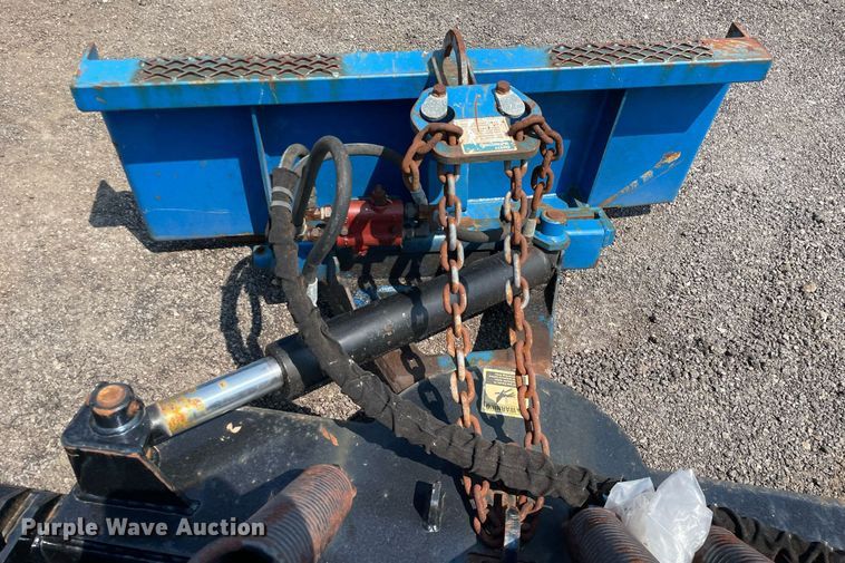 image for item DS8898 Daniels  skid steer snow plow