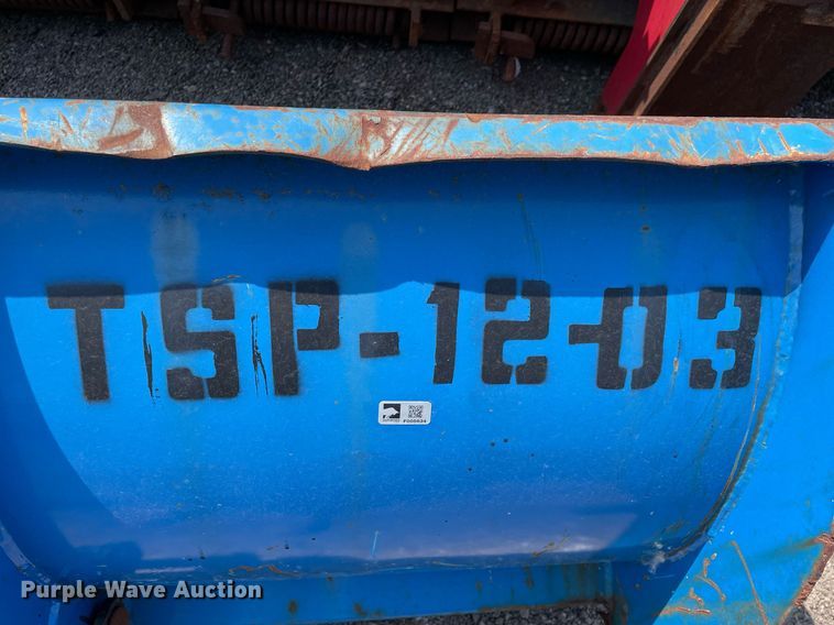 image for item DS8898 Daniels  skid steer snow plow