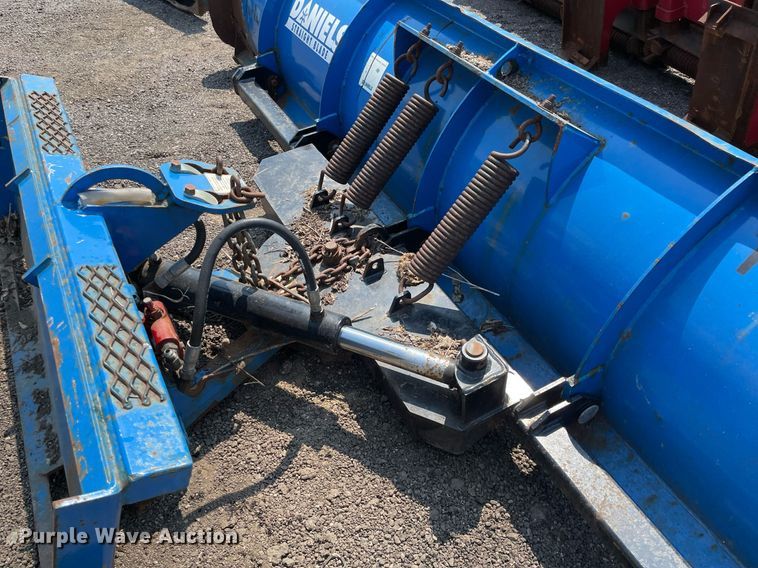image for item DS8899 Daniels  skid steer snow plow