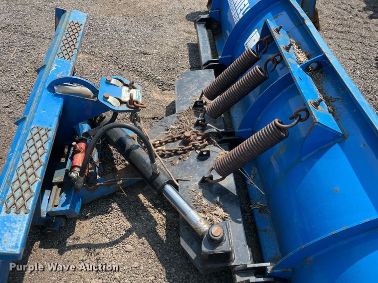 image for item DS8899 Daniels  skid steer snow plow