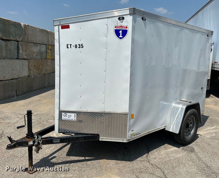 image for item DS8900 2022 Interstate SFC58SAFS  enclosed cargo trailer