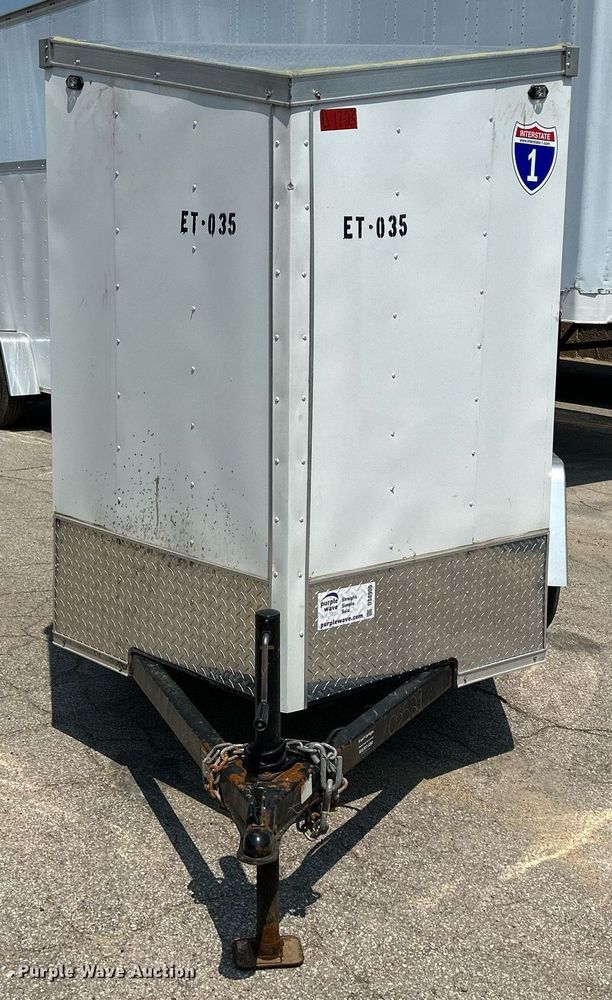 image for item DS8900 2022 Interstate SFC58SAFS  enclosed cargo trailer