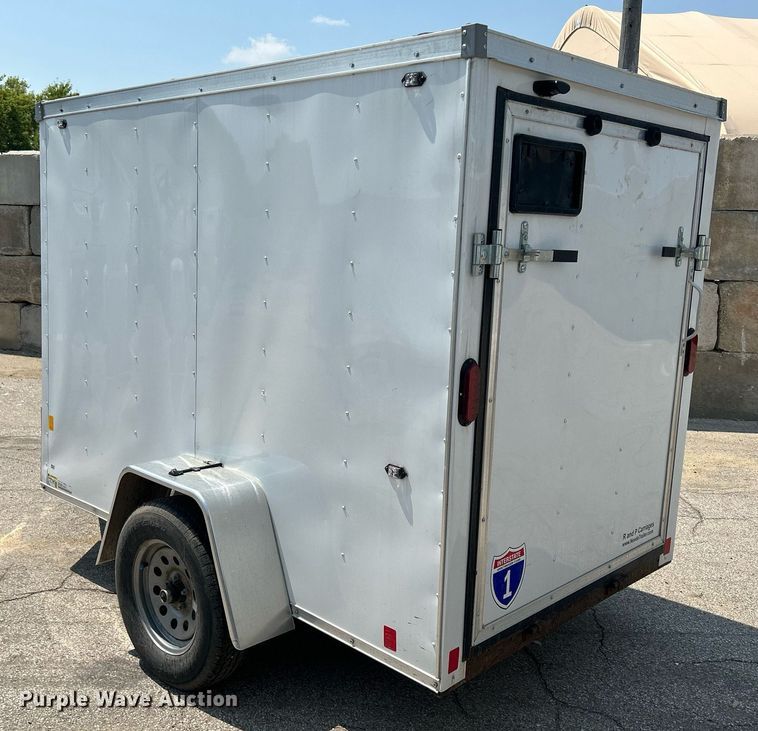 image for item DS8900 2022 Interstate SFC58SAFS  enclosed cargo trailer