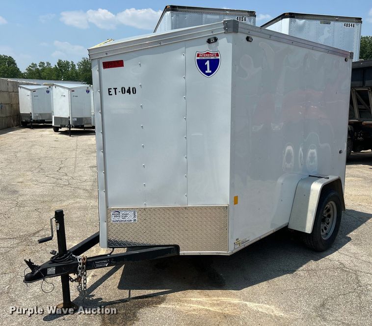 image for item DS8901 2022 Interstate SFC58SAFS  enclosed cargo trailer