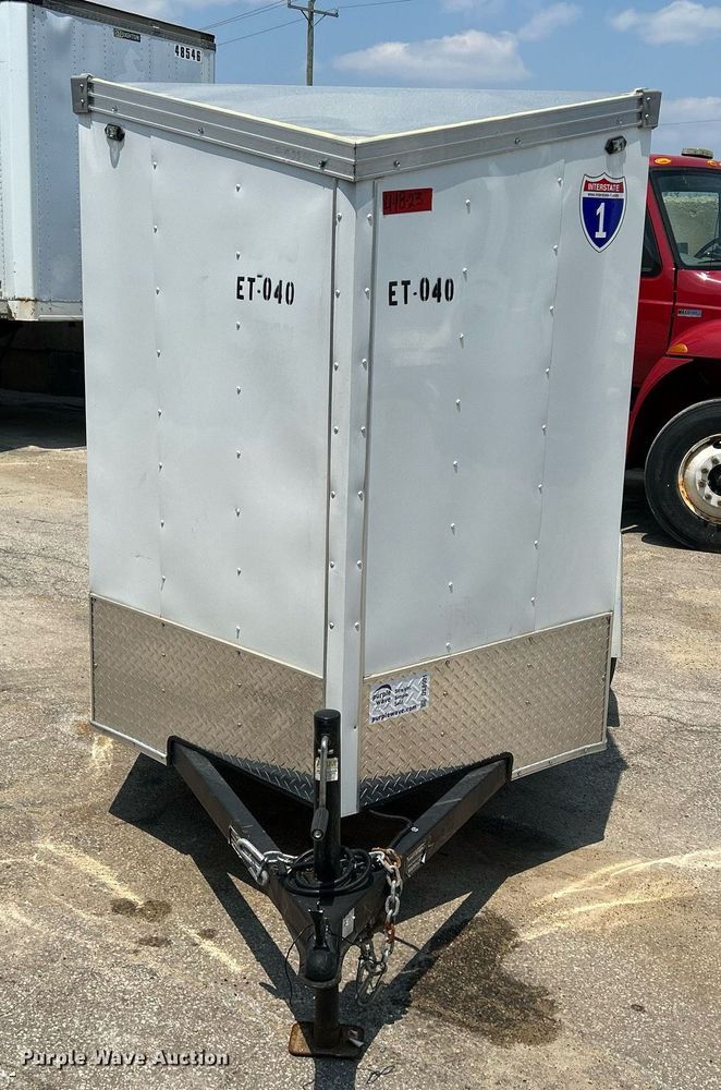 image for item DS8901 2022 Interstate SFC58SAFS  enclosed cargo trailer