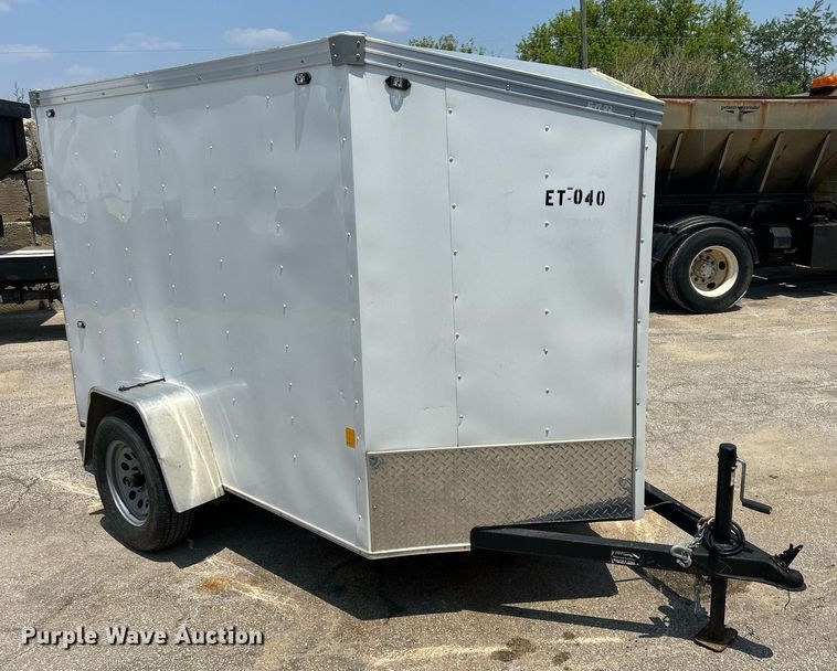 image for item DS8901 2022 Interstate SFC58SAFS  enclosed cargo trailer