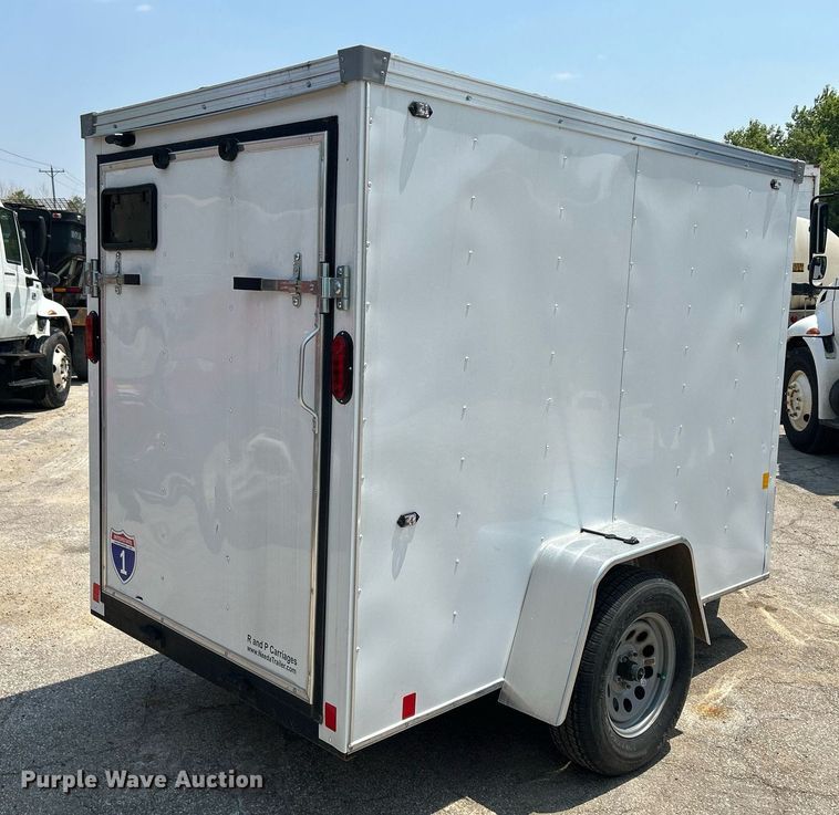 image for item DS8901 2022 Interstate SFC58SAFS  enclosed cargo trailer