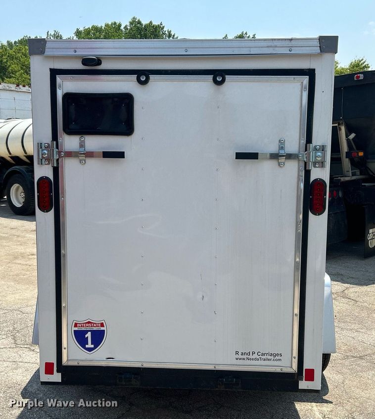 image for item DS8901 2022 Interstate SFC58SAFS  enclosed cargo trailer