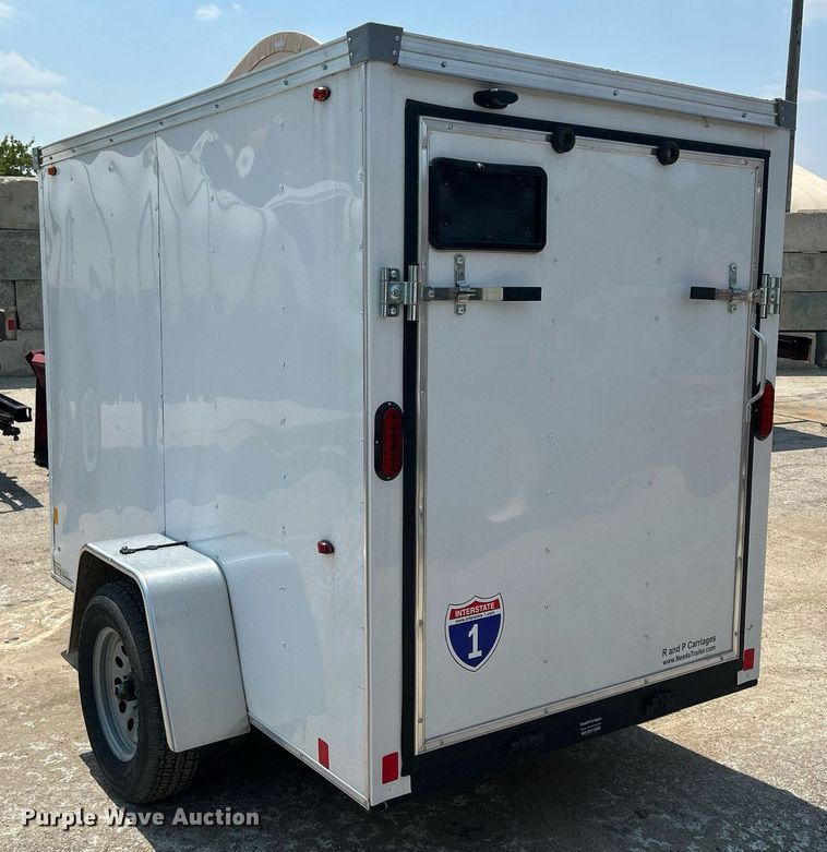 image for item DS8902 2022 Interstate SFC58AFS  enclosed cargo trailer