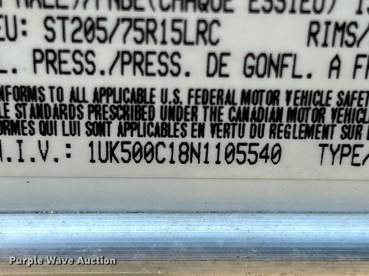 image for item DS8902 2022 Interstate SFC58AFS  enclosed cargo trailer