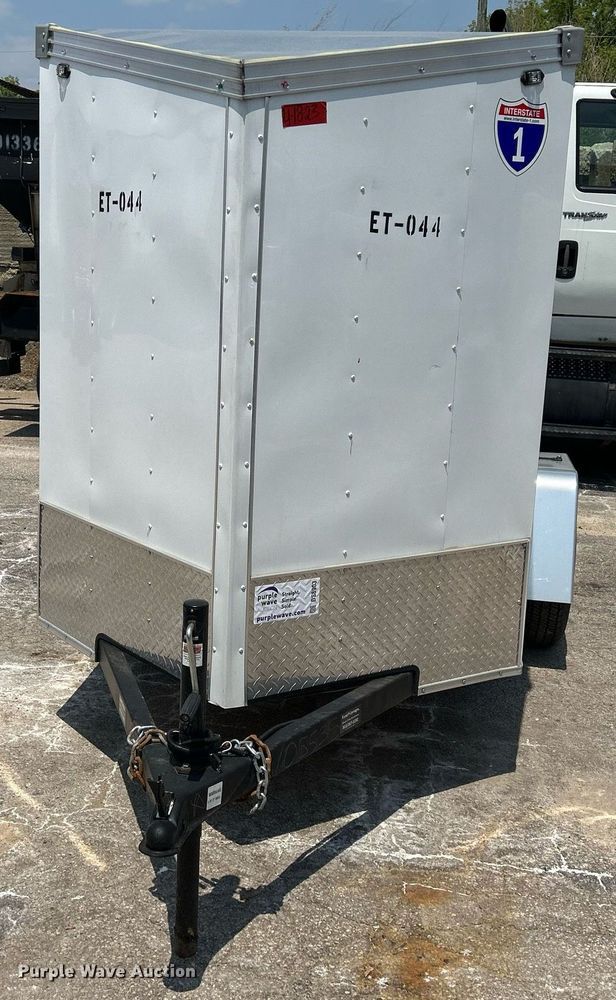 image for item DS8903 2022 Interstate SFC58SAFS  enclosed cargo trailer