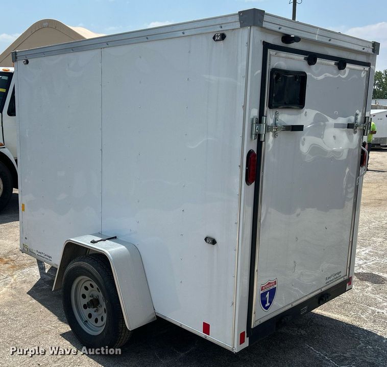 image for item DS8903 2022 Interstate SFC58SAFS  enclosed cargo trailer