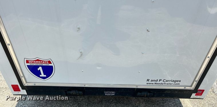 image for item DS8903 2022 Interstate SFC58SAFS  enclosed cargo trailer