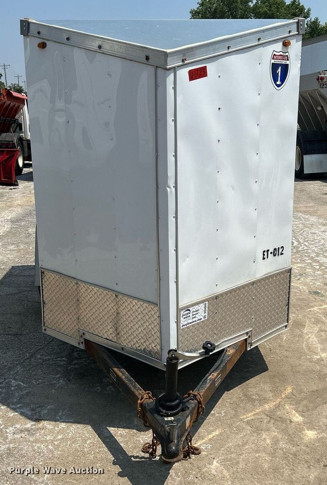 image for item DS8904 2021 Interstate SFC58SAFS  enclosed cargo trailer