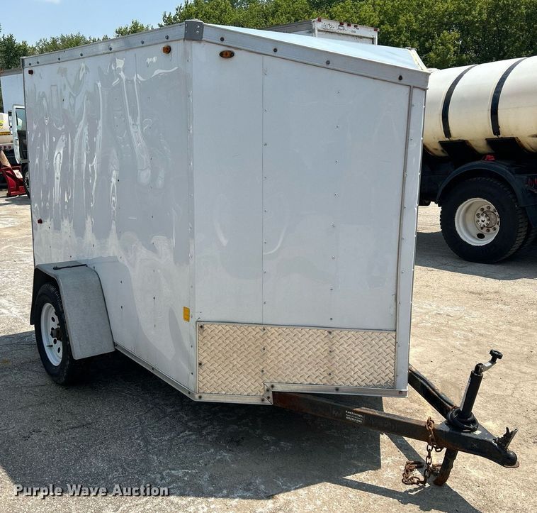 image for item DS8904 2021 Interstate SFC58SAFS  enclosed cargo trailer