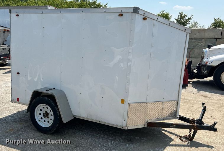 image for item DS8904 2021 Interstate SFC58SAFS  enclosed cargo trailer