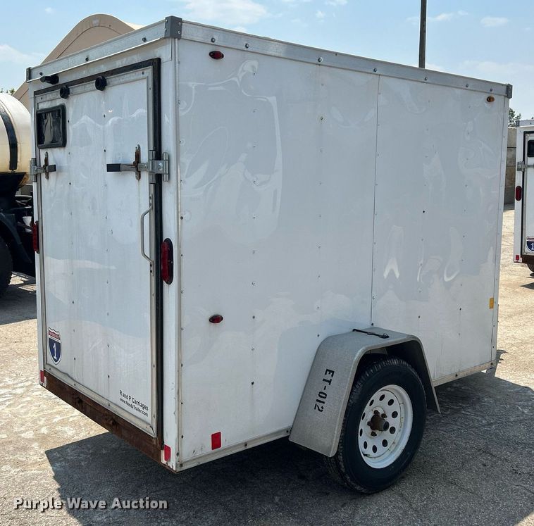 image for item DS8904 2021 Interstate SFC58SAFS  enclosed cargo trailer