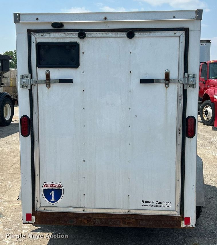 image for item DS8904 2021 Interstate SFC58SAFS  enclosed cargo trailer