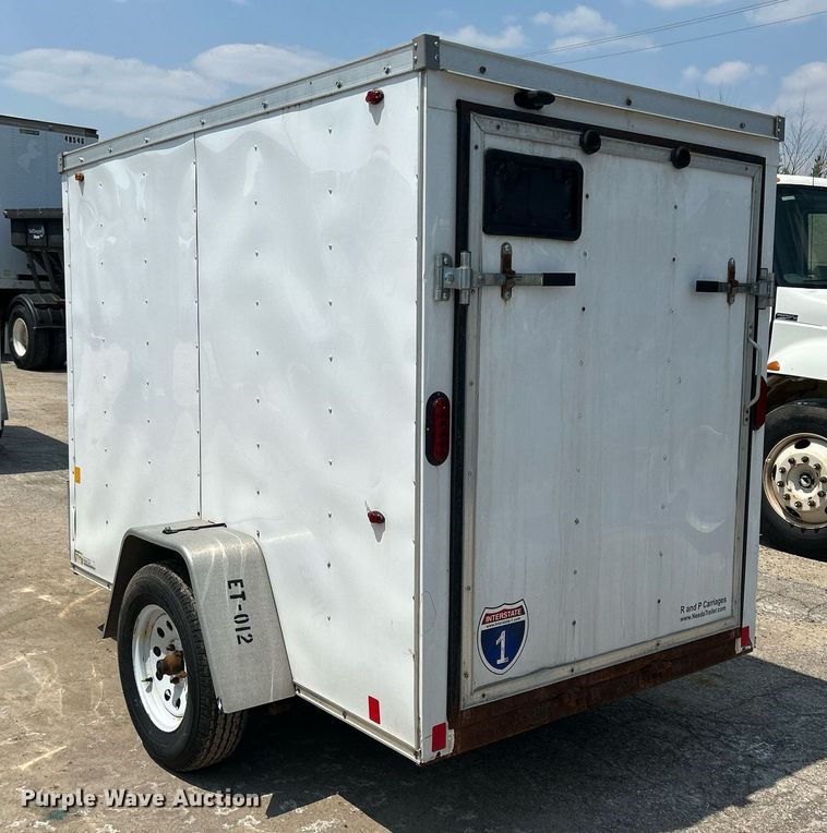 image for item DS8904 2021 Interstate SFC58SAFS  enclosed cargo trailer