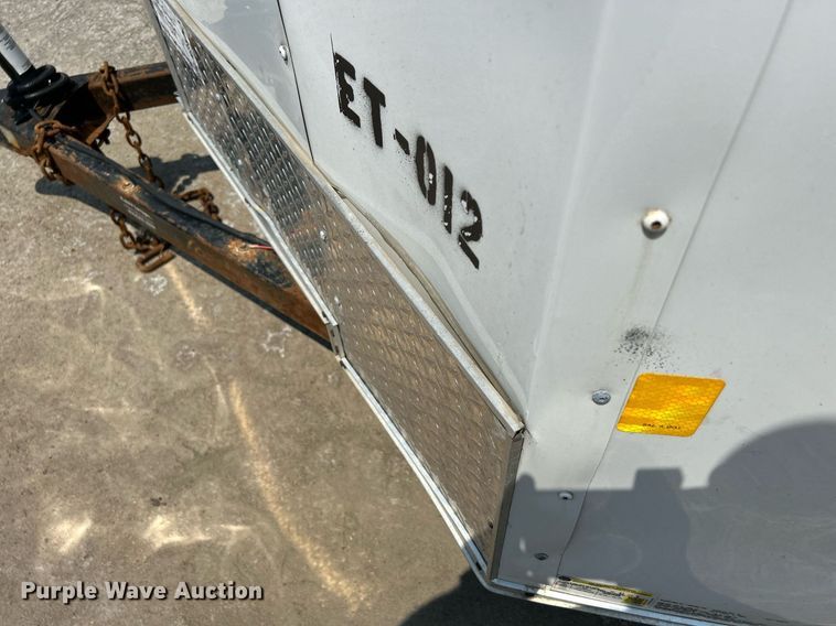 image for item DS8904 2021 Interstate SFC58SAFS  enclosed cargo trailer