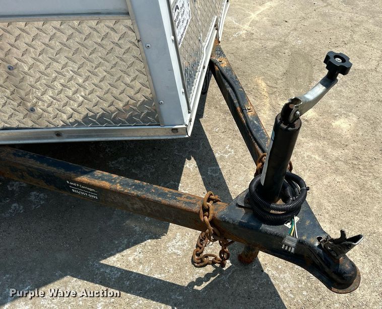 image for item DS8904 2021 Interstate SFC58SAFS  enclosed cargo trailer