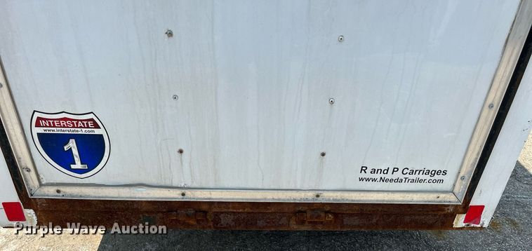 image for item DS8904 2021 Interstate SFC58SAFS  enclosed cargo trailer