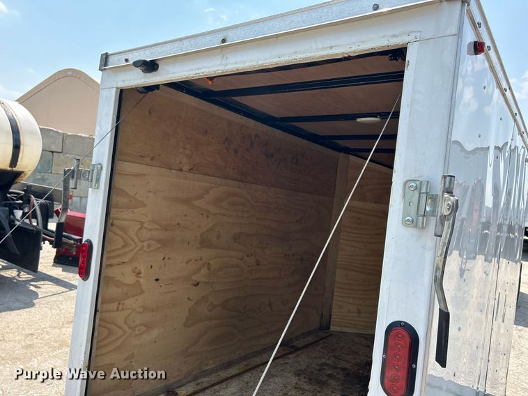 image for item DS8904 2021 Interstate SFC58SAFS  enclosed cargo trailer