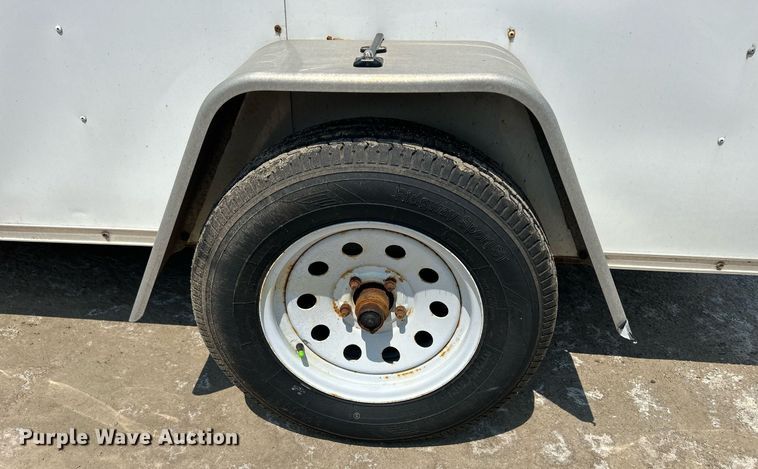 image for item DS8904 2021 Interstate SFC58SAFS  enclosed cargo trailer