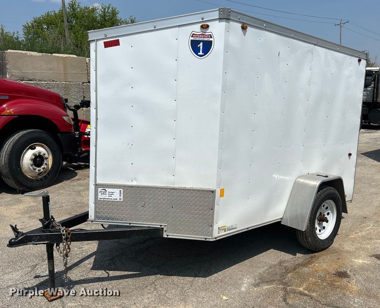 image for item DS8905 2021 Interstate SFC58SAFS  enclosed cargo trailer