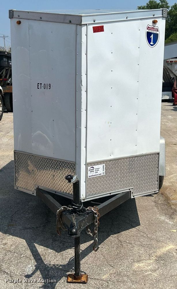 image for item DS8905 2021 Interstate SFC58SAFS  enclosed cargo trailer