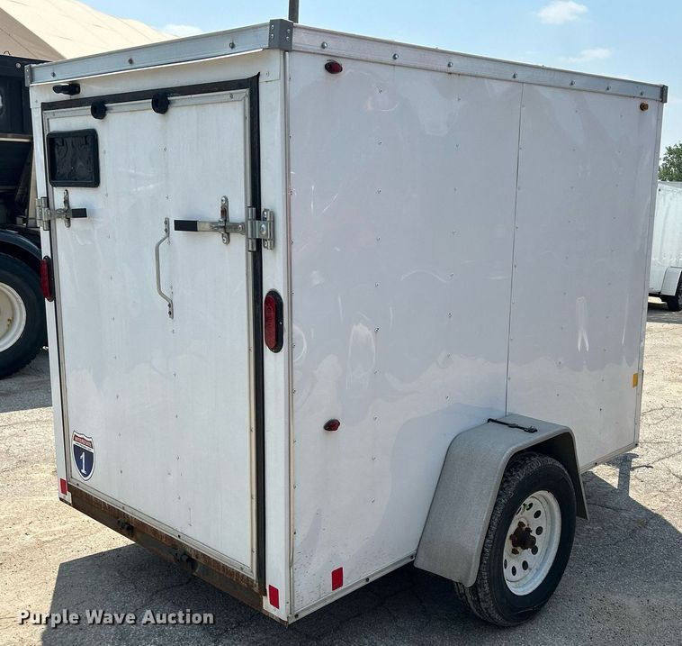 image for item DS8905 2021 Interstate SFC58SAFS  enclosed cargo trailer