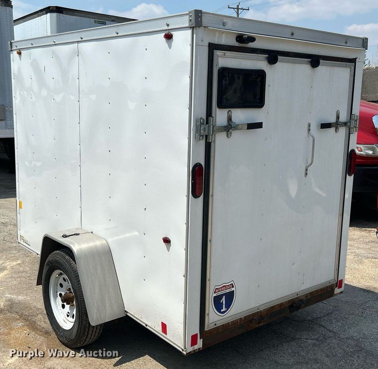 image for item DS8905 2021 Interstate SFC58SAFS  enclosed cargo trailer