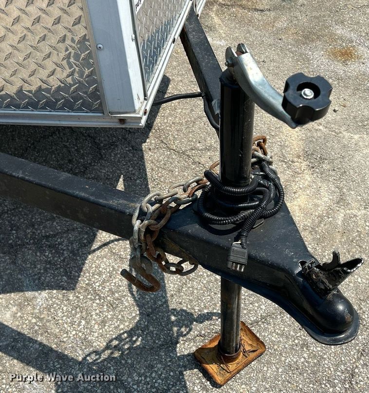 image for item DS8905 2021 Interstate SFC58SAFS  enclosed cargo trailer