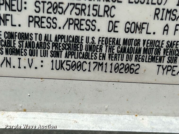 image for item DS8905 2021 Interstate SFC58SAFS  enclosed cargo trailer