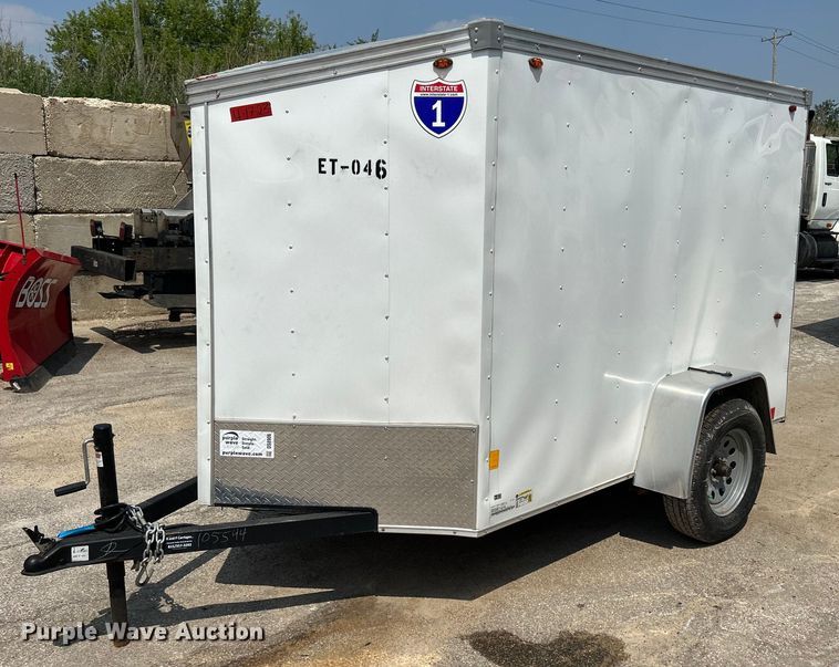 image for item DS8906 2022 Interstate SFC58SAFS  enclosed cargo trailer