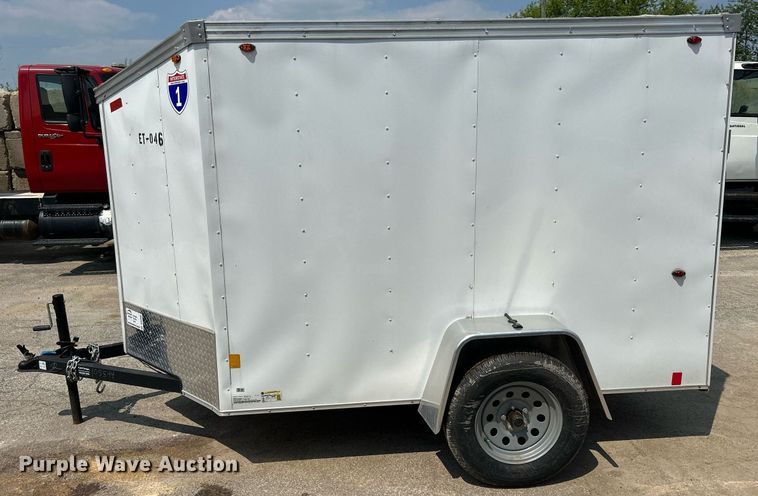 image for item DS8906 2022 Interstate SFC58SAFS  enclosed cargo trailer