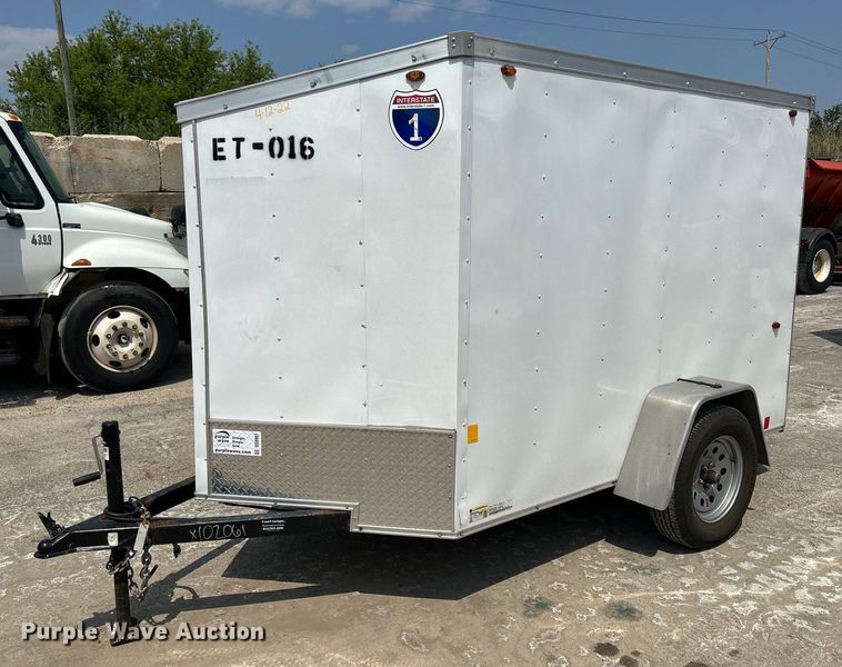 image for item DS8907 2021 Interstate SFC58SAFS  enclosed cargo trailer