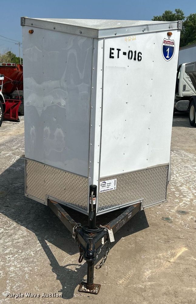 image for item DS8907 2021 Interstate SFC58SAFS  enclosed cargo trailer