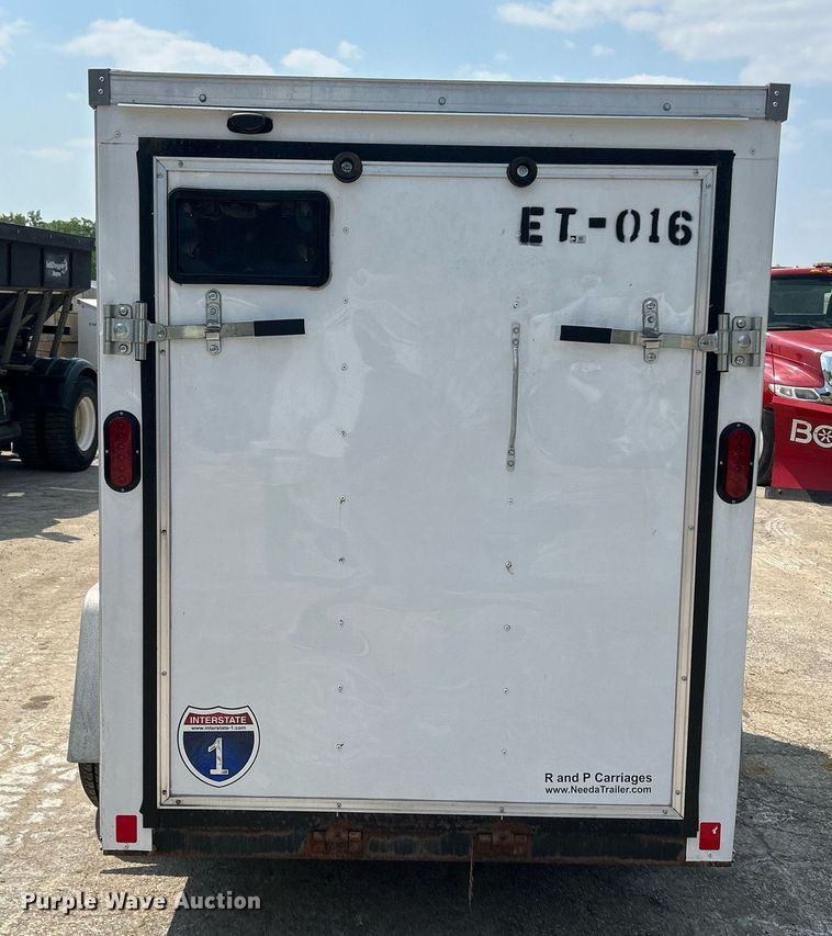 image for item DS8907 2021 Interstate SFC58SAFS  enclosed cargo trailer