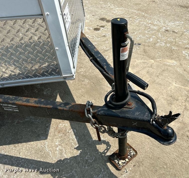 image for item DS8907 2021 Interstate SFC58SAFS  enclosed cargo trailer