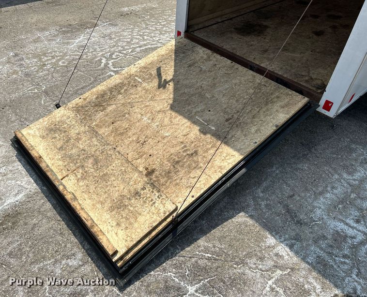 image for item DS8907 2021 Interstate SFC58SAFS  enclosed cargo trailer