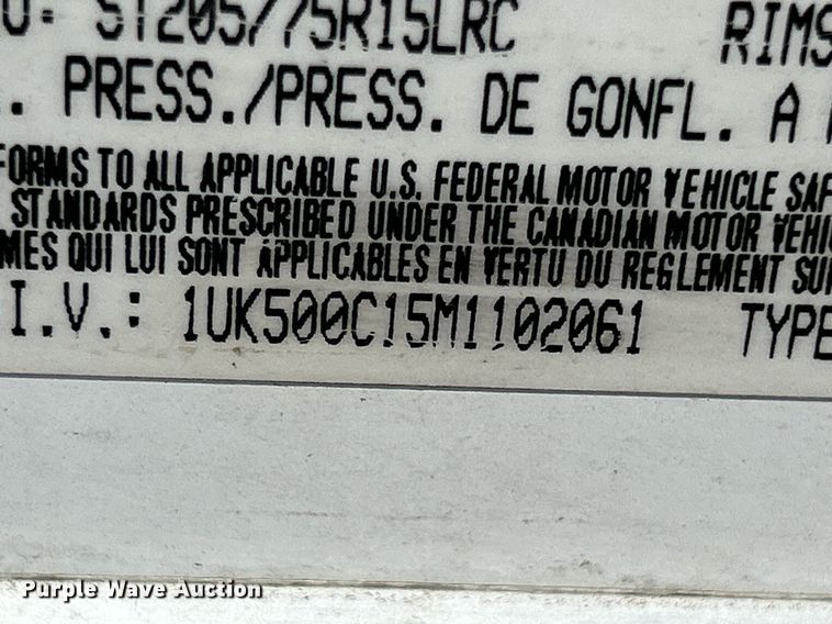 image for item DS8907 2021 Interstate SFC58SAFS  enclosed cargo trailer