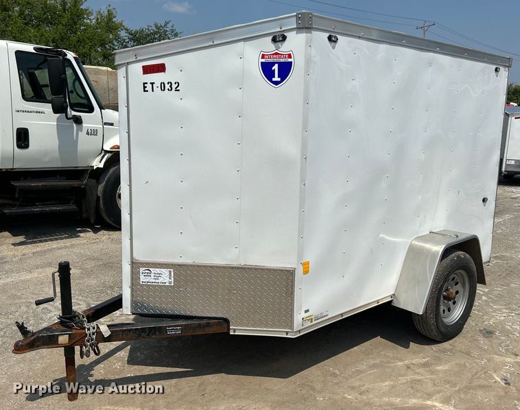 image for item DS8908 2022 Interstate SFC58SAFS  enclosed cargo trailer