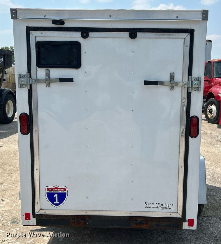 image for item DS8908 2022 Interstate SFC58SAFS  enclosed cargo trailer