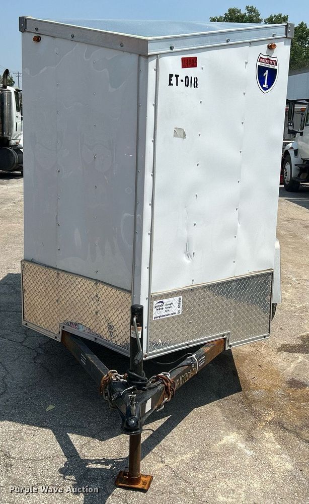 image for item DS8909 2021 Interstate SFC58SAFS  enclosed cargo trailer