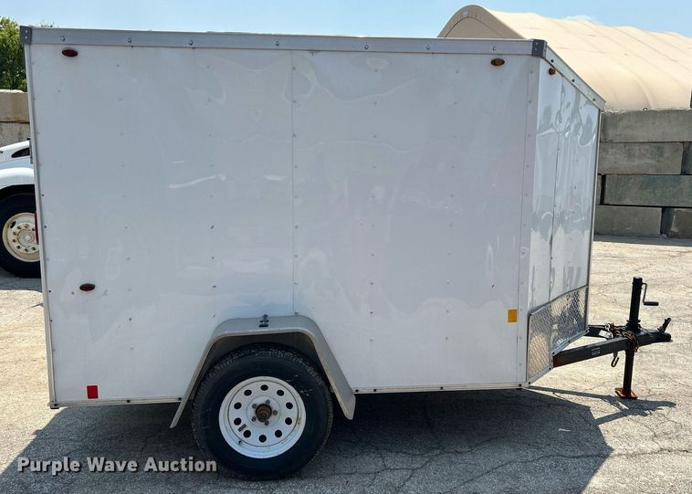 image for item DS8909 2021 Interstate SFC58SAFS  enclosed cargo trailer