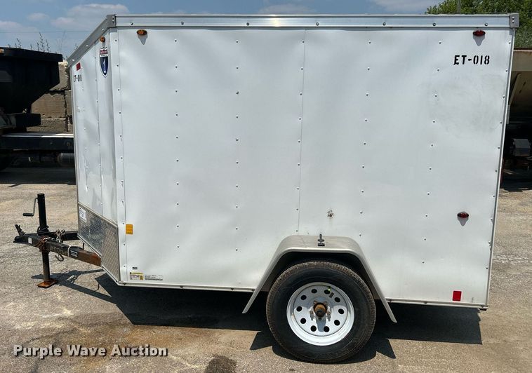 image for item DS8909 2021 Interstate SFC58SAFS  enclosed cargo trailer