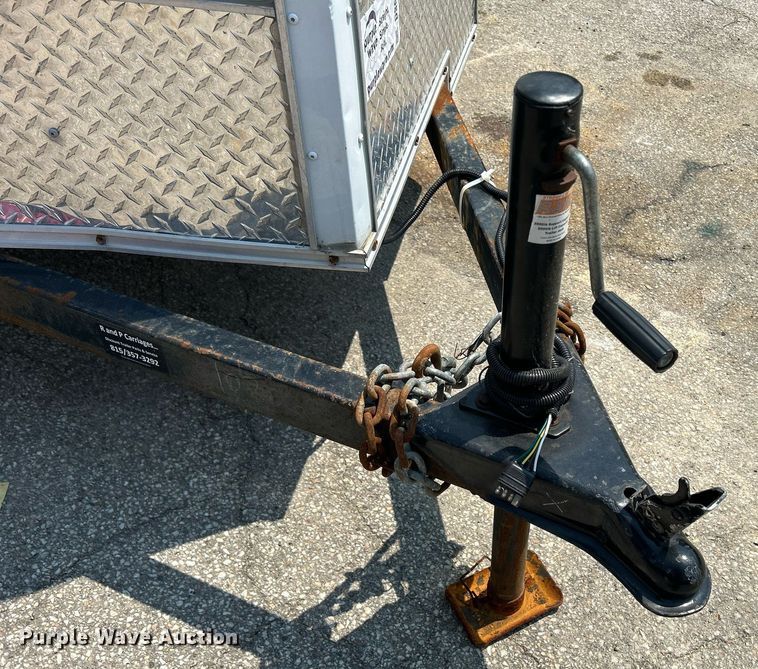 image for item DS8909 2021 Interstate SFC58SAFS  enclosed cargo trailer