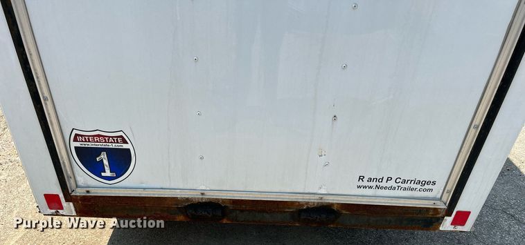 image for item DS8909 2021 Interstate SFC58SAFS  enclosed cargo trailer
