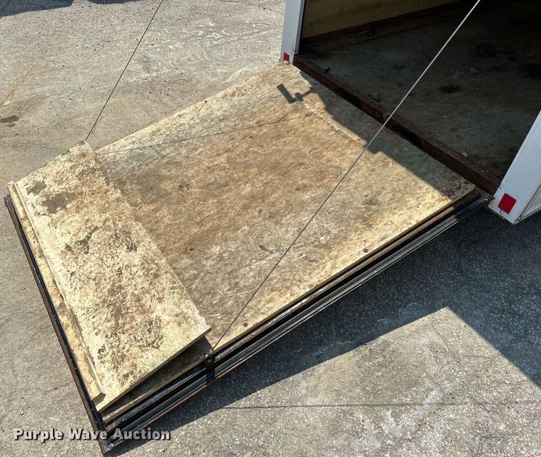 image for item DS8909 2021 Interstate SFC58SAFS  enclosed cargo trailer